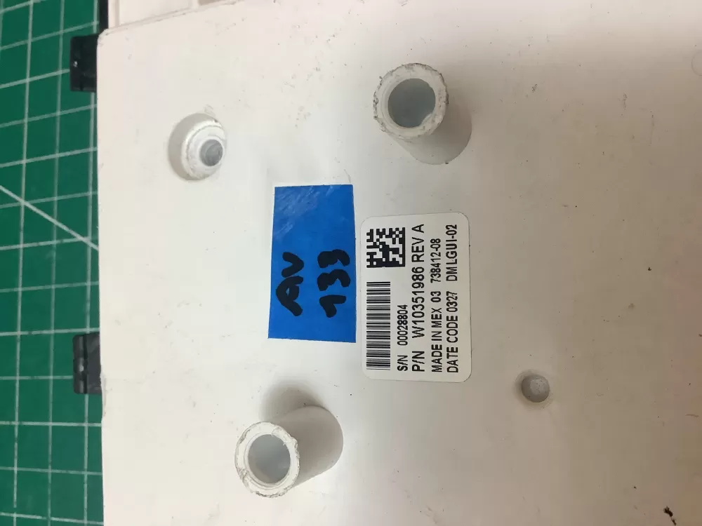 Kenmore W10272636 W10351986 WPW10351986 Washer Control Board AZ226060 | ARV133