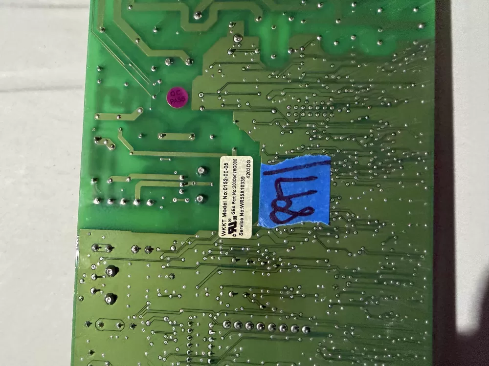 GE EBX1005G01 200D5076G006 Refrigerator Control Board AZ223168 | KM897