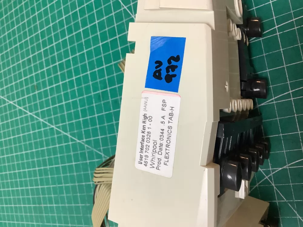 Whirlpool 46197020328 Washer Control UI Board AZ225089 | ARV972