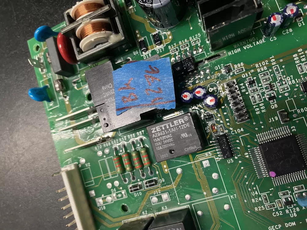 GE Hotpoint 200D4854G009 EBX1069P004 Refrigerator Control Board AZ10570 | BK1276