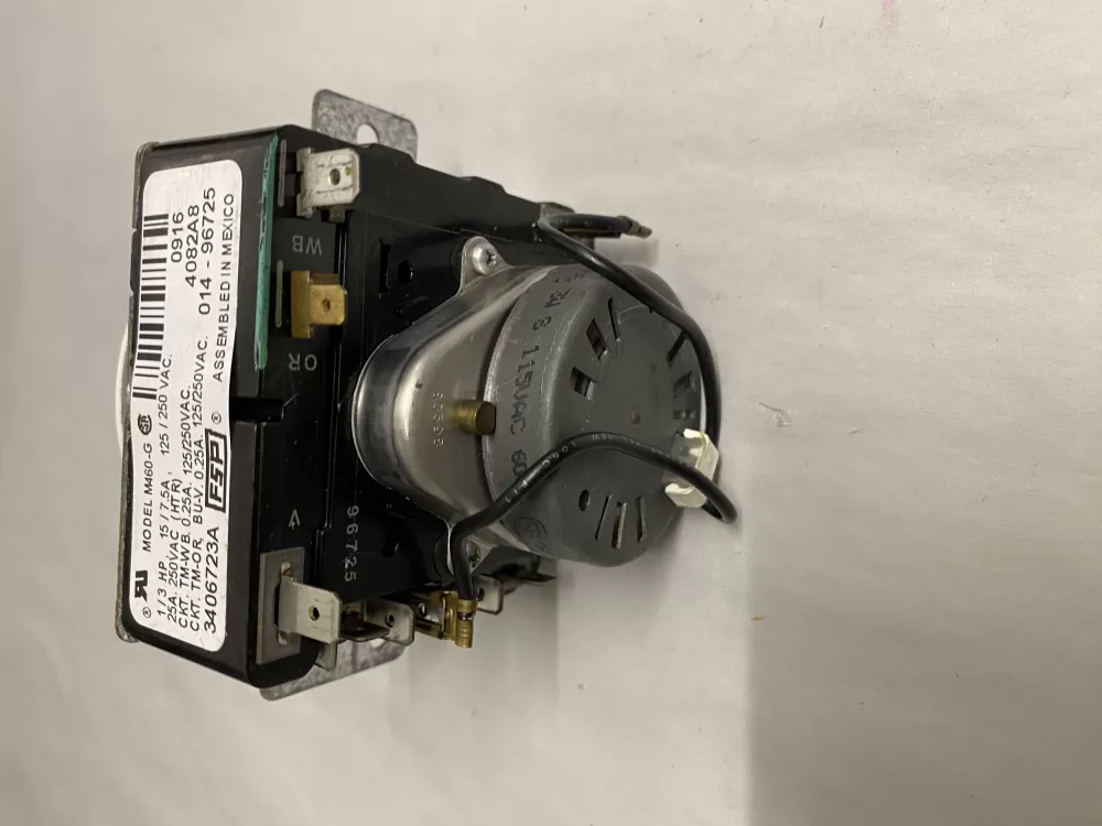 Whirlpool 3406723A 4433735 AP6008572 PS11741712 Dryer Timer AZ212126 | BK1221