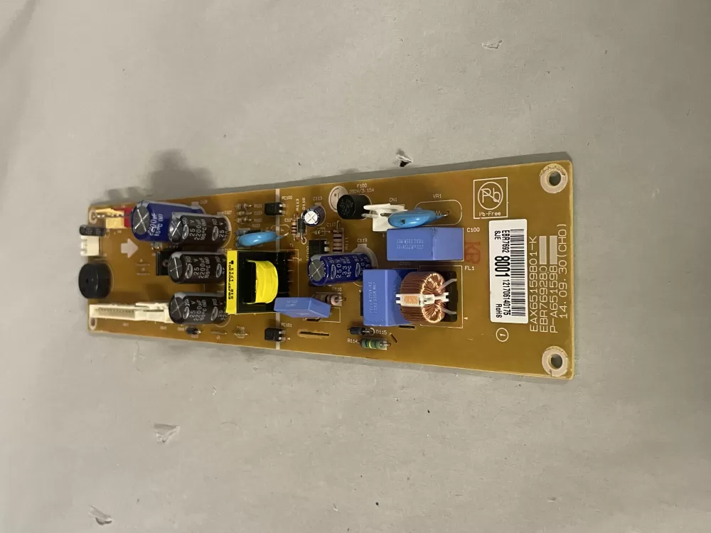 GE EBR76928001 Range Control Board Pcb Assembly