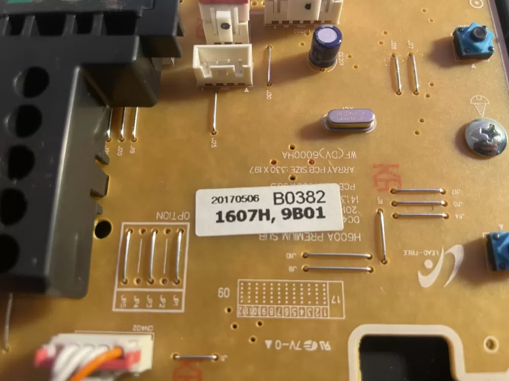 Samsung washer or dryer control board AZ196937 | Wmv890