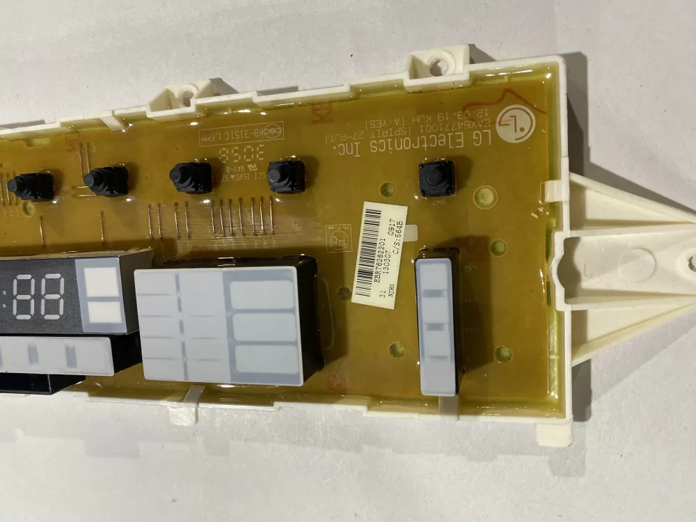 LG EBR76262201 EBR75446006 Washer Control Board AZ158281 | BKV805