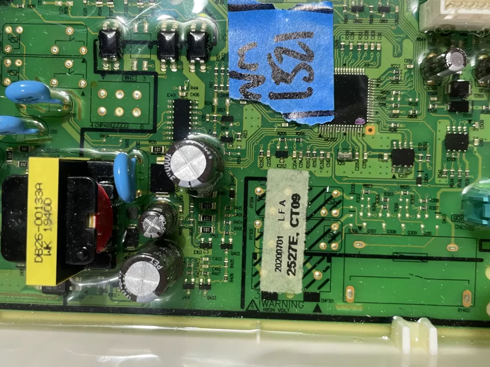 Samsung DB26 00133A Dryer Control Board AZ190679 | Wm1521