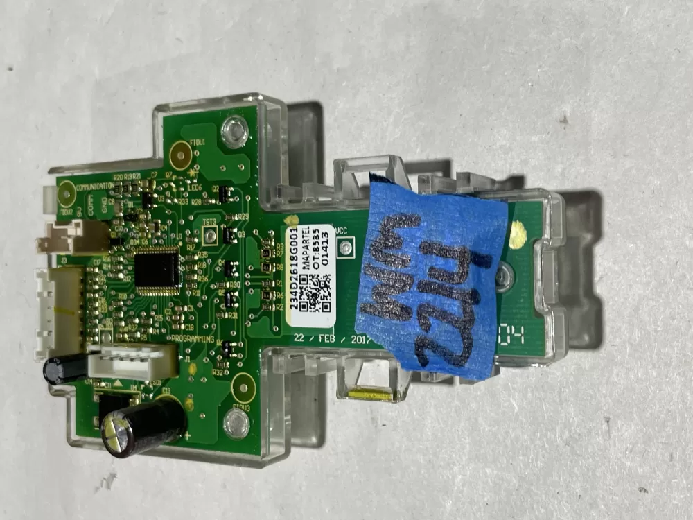 GE 234D2618G001 WE04X27284 Dryer Control Board AZ120383 | Wm2214
