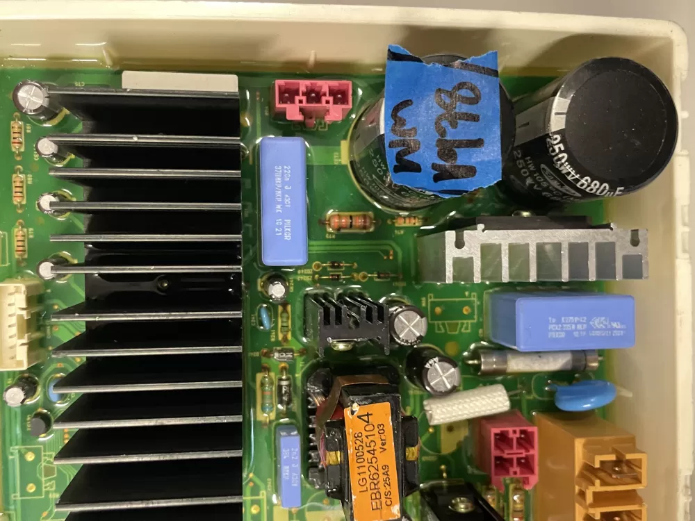 Kenmore LG EBR62545104 Washer Control Board AZ225214 | Wmv978