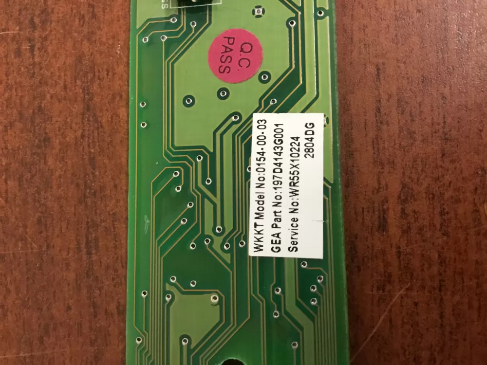 GE 197D4143G001 Wr55x10224 Refrigerator Control Board AZ30937 | NR1660