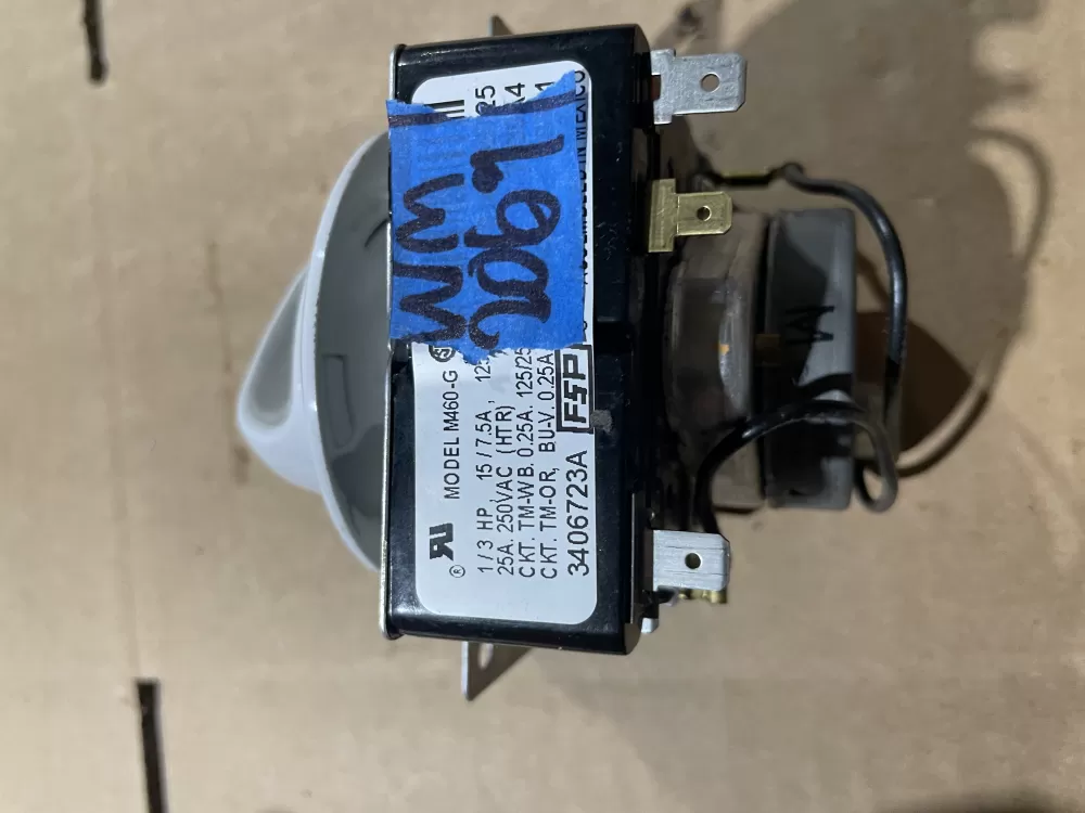 Whirlpool 3406723A 4433735 AP6008572 PS11741712 Dryer Timer AZ58664 | Wm2069