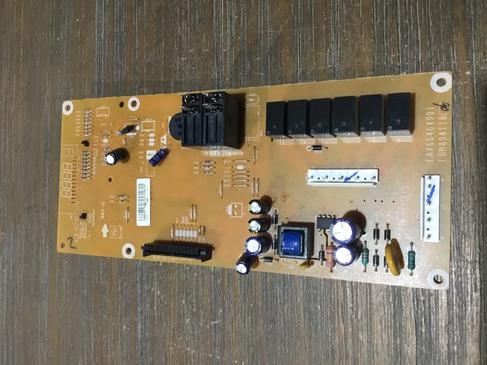 GE EBR80411806 Microwave Control Board