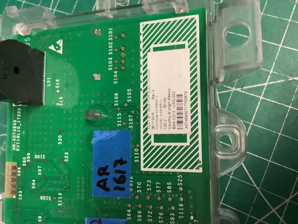 Frigidaire dryer control board AZ209514 | AR1617