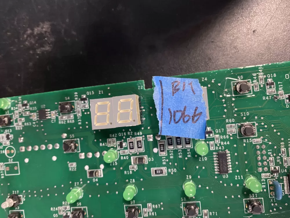 GE 200D7355G003 WR55X10859 Refrigerator Dispenser Control Board AZ3593 | BK1066