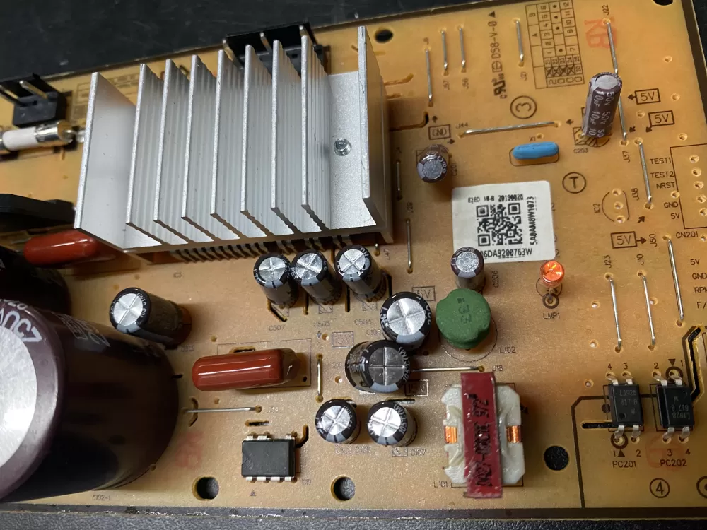 Samsung DA92 00763B Refrigerator Control Board Inverter AZ6962 | BK1161