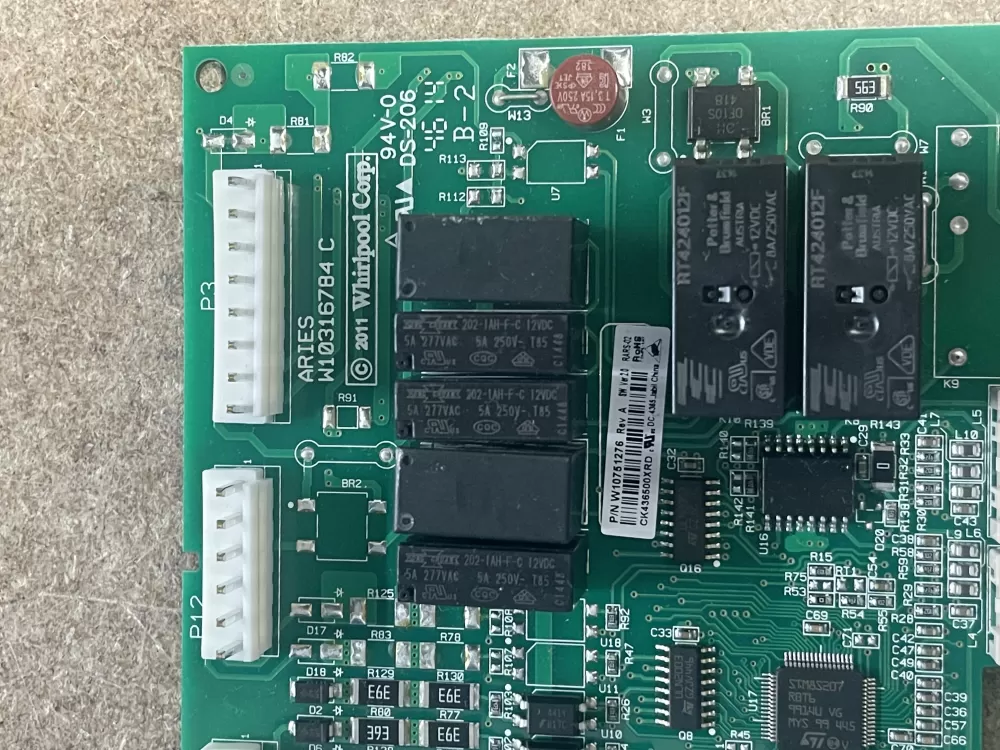 Whirlpool Kenmore W10751276 Refrigerator Control Board AZ19280 | KM980