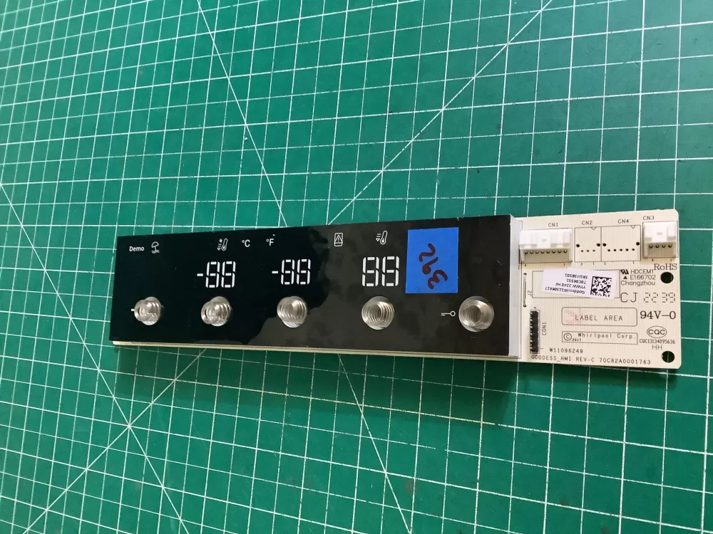 Whirlpool WRQA59CNKZ Refrigerator Display Board W11306617 AZ171778 | NR392