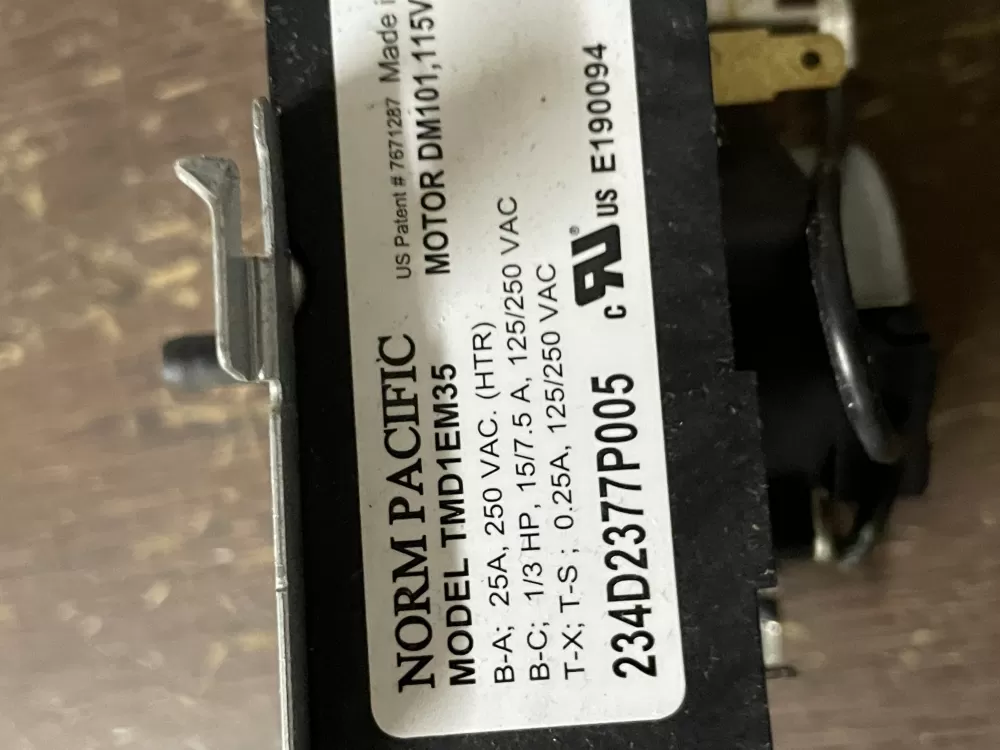 Hotpoint General Electric WE04X25280 Dryer Timer AZ43085 | Wm1698
