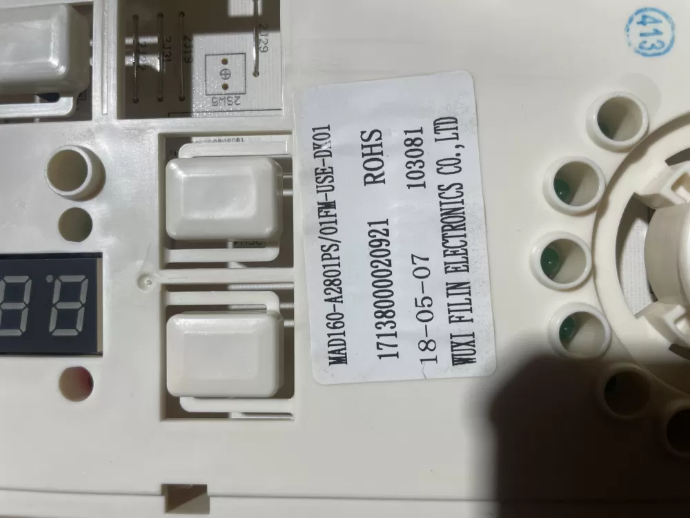 Frigidaire 17138000020921 Washer Control Board  AZ76795 | Wmv624