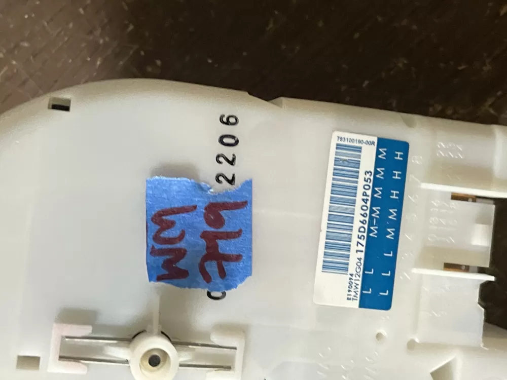 GE WH12X10527 175D6604P053 Washer Timer AZ46029 | Wm799