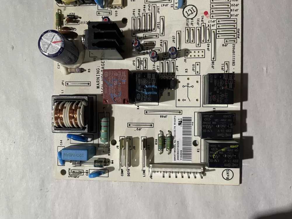 GE 200D6221G028 EBX1110P002 Refrigerator Control Board AZ202080 | KM2582