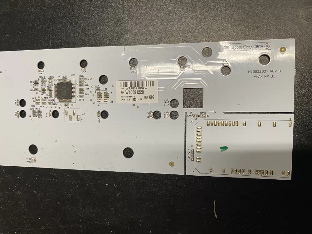 Whirlpool W10691220 Refrigerator Control Board