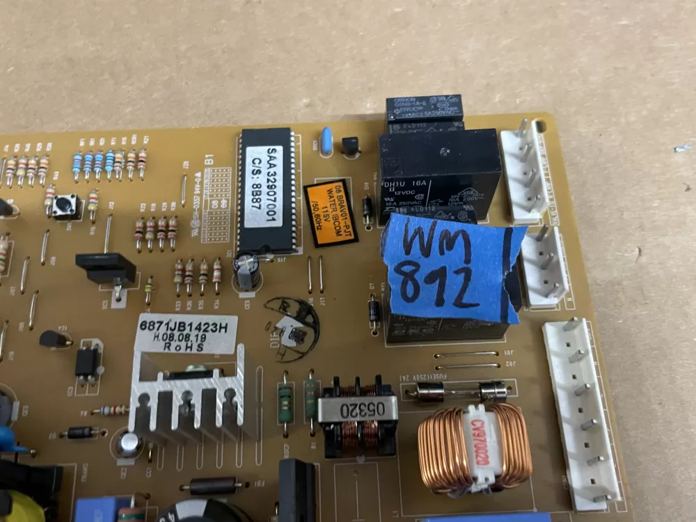 LG Refrigerator 6871JB1423B Main Board AZ102492 | Wm892