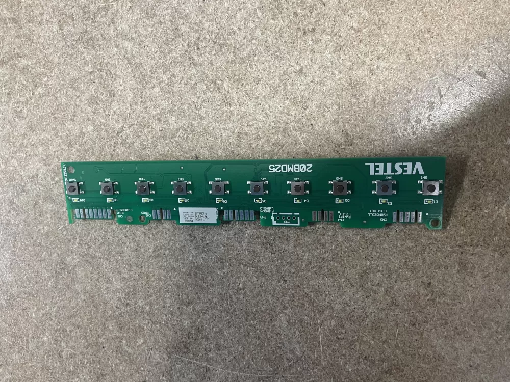 Vestel 20BMD25 Dishwasher Control Board AZ19276 | KM980