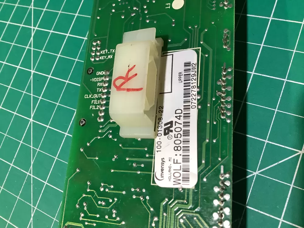 Wolf 805074D Range Display Control Board UI AZ132855 | NR314
