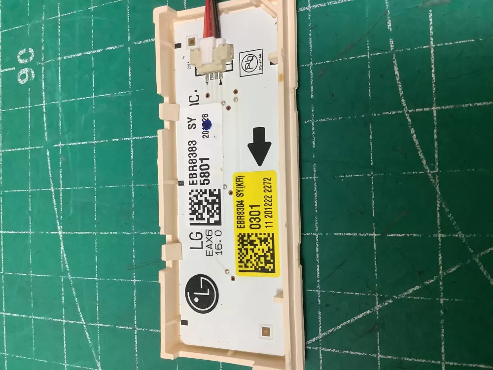 LG EBR83040301 Dishwasher Control Board AZ227147 | AR2512