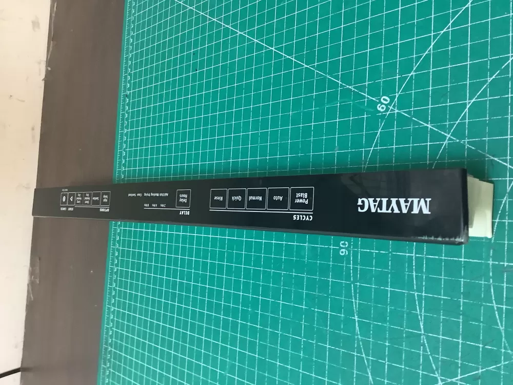 Maytag  Whirlpool  W11132774B Dishwasher Control Panel