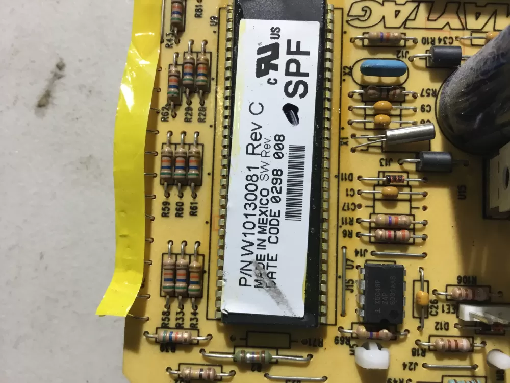 Maytag W10130081 Dryer Display Control Board AZ37993 | NR13