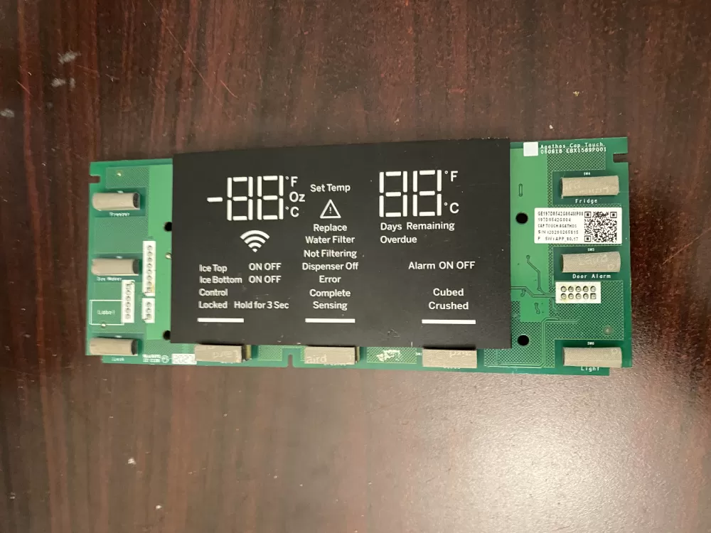 GE 197D8542G004 Refrigerator Control Board Dispenser