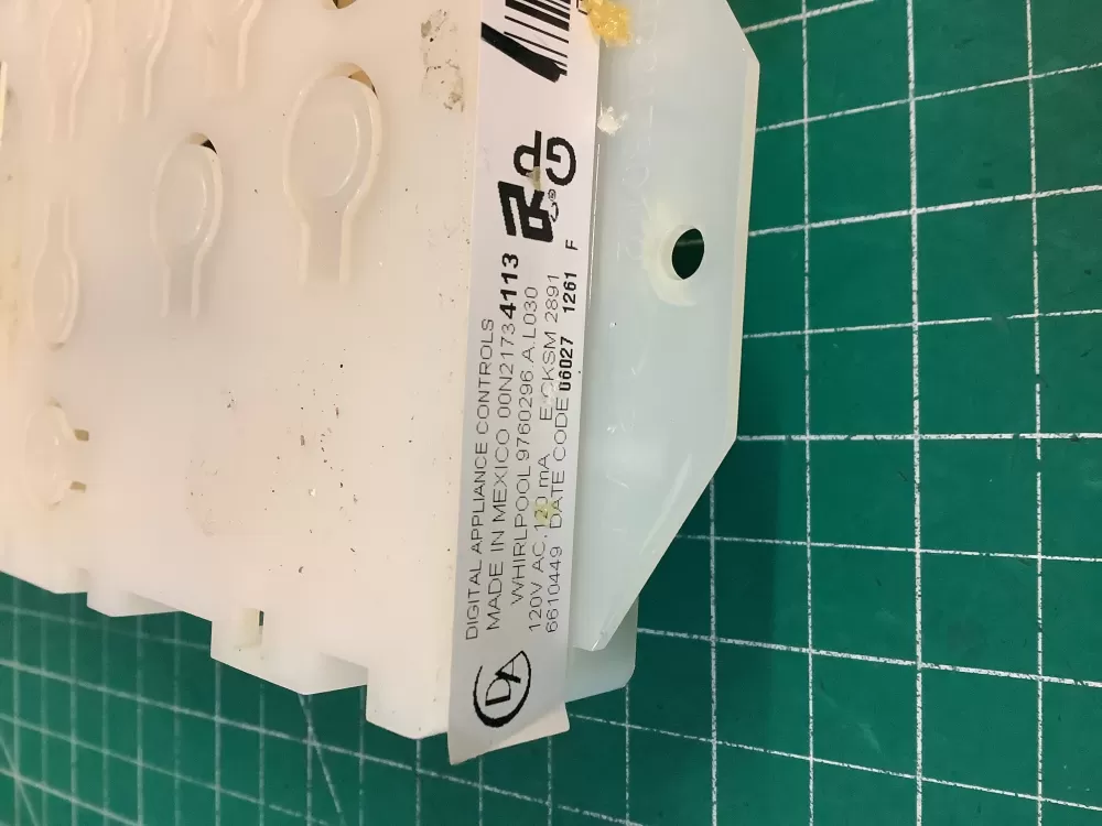 Genuine Whirlpool Control Board Part# 9760300  AZ224595 | NR1790