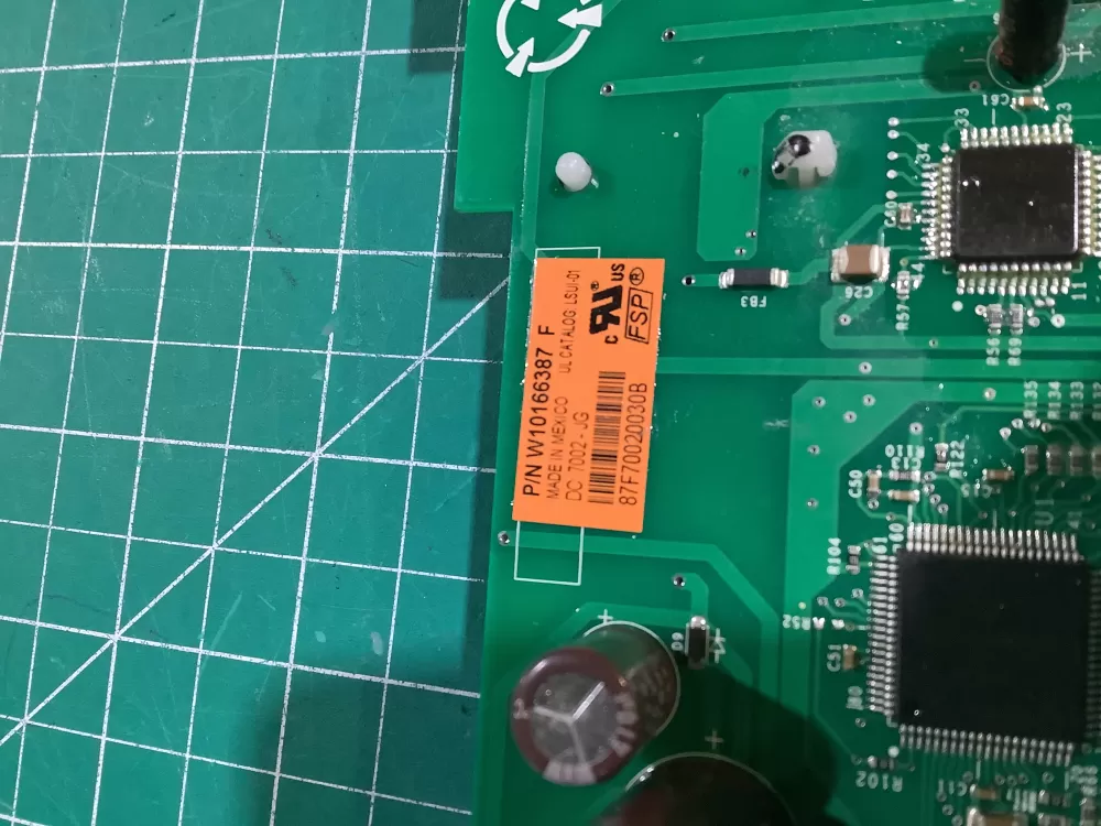 Maytag W10166387 W10166316 Dryer Control Board Display Used AZ151554 | NR1751