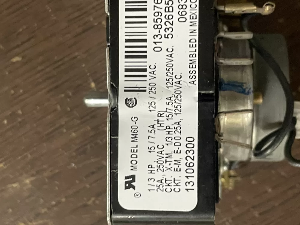 Frigidaire Whirlpool GE Kenmore 131062300F Dryer Timer AZ39131 | Wm480