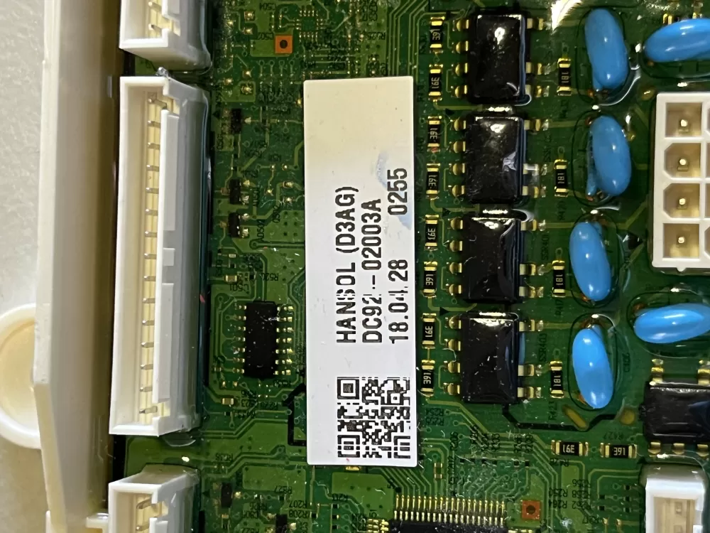 Samsung DC92 02003A Washer Control Board AZ44789 | JT1159
