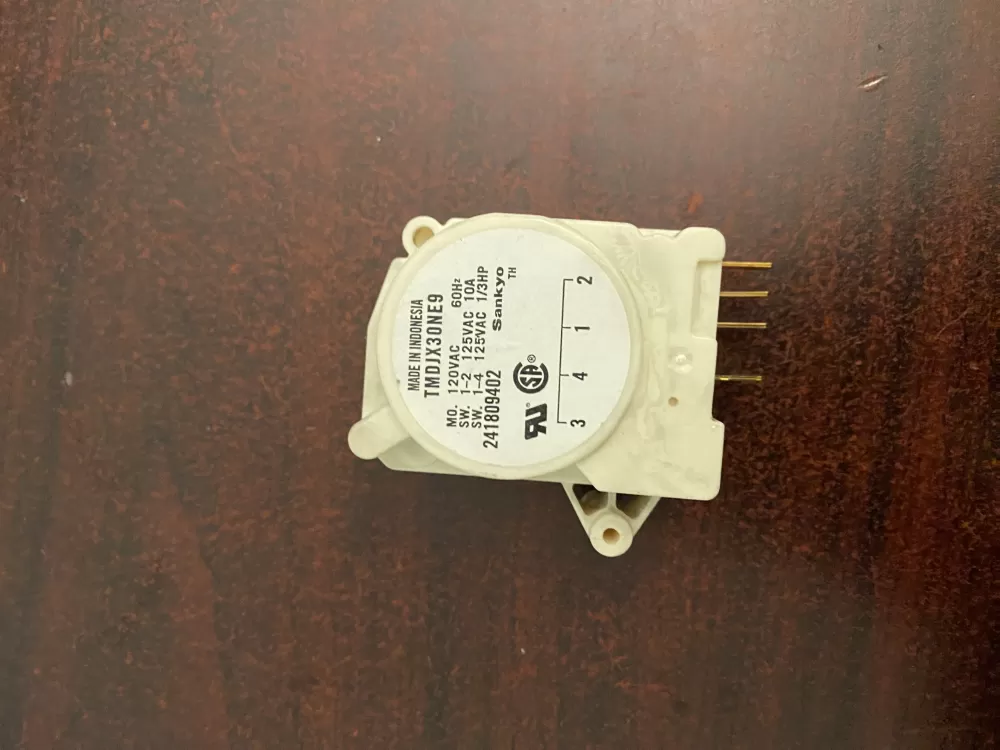 Frigidaire  Kenmore  White Westinghouse 215846604  AP2592907  08003824  08011620  1748201  241809401  241809402  29811-3  442754  5300541134  5300800692  5308003824  54113-1  54113-4  55448-3  55448-4  55467-1  8003824  AH423802  CC304  EA423802  F111812  G000158274  G000158291  G000173814  G000187005  G000187464  G158274  G163818  G169069  G173814  G174821  G178820  G185160  G187464  K1224661  K1224662  K1226501  K1226502  K1227229  K1227920  K1227927  K1228104  K1228105  K1230354  K1230534  K1233374  K1233375  NR00422503  PS423802  R000422503  R000900129  R422503  W188C189A06  W188C189A07  WR422503  TMDJX30NE9 Refrigerator Defrost Timer