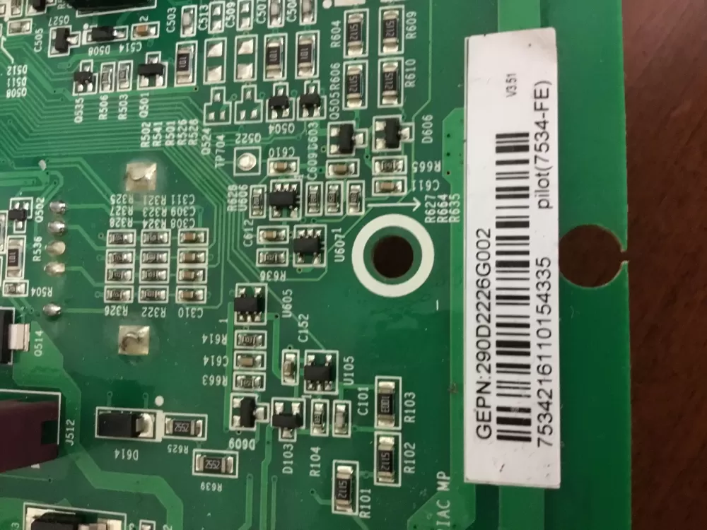 GE WH22X29556 WH18X25896 290D2226G002 Washer Control Board AZ30963 | NR1666