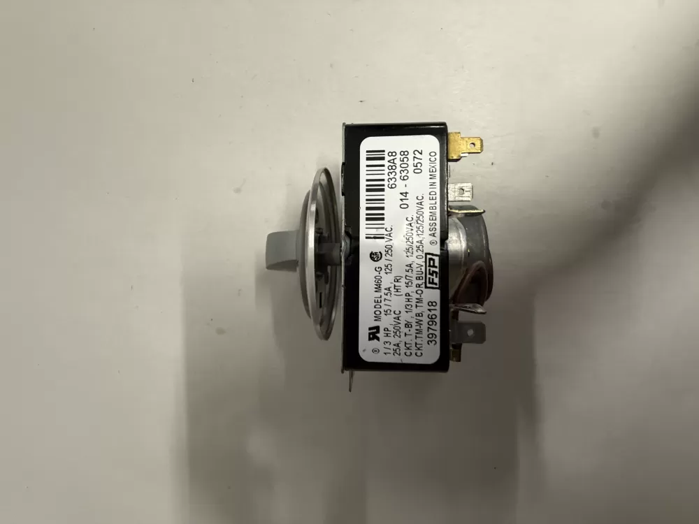 Whirlpool  Amana  Admiral AP6009056 3979618 3979618R 8299783 WP3979618 PS11742198 Dryer Timer