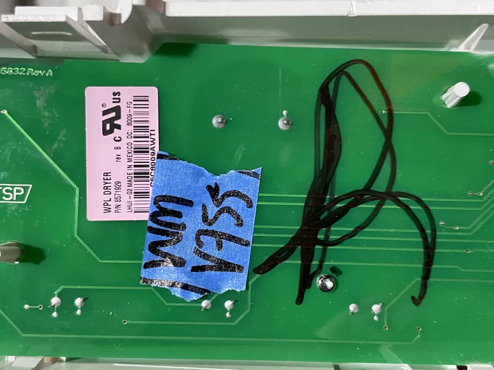 Whirlpool 8571929 8571954 8571955 Dryer Control Board AZ142781 | Wmv755