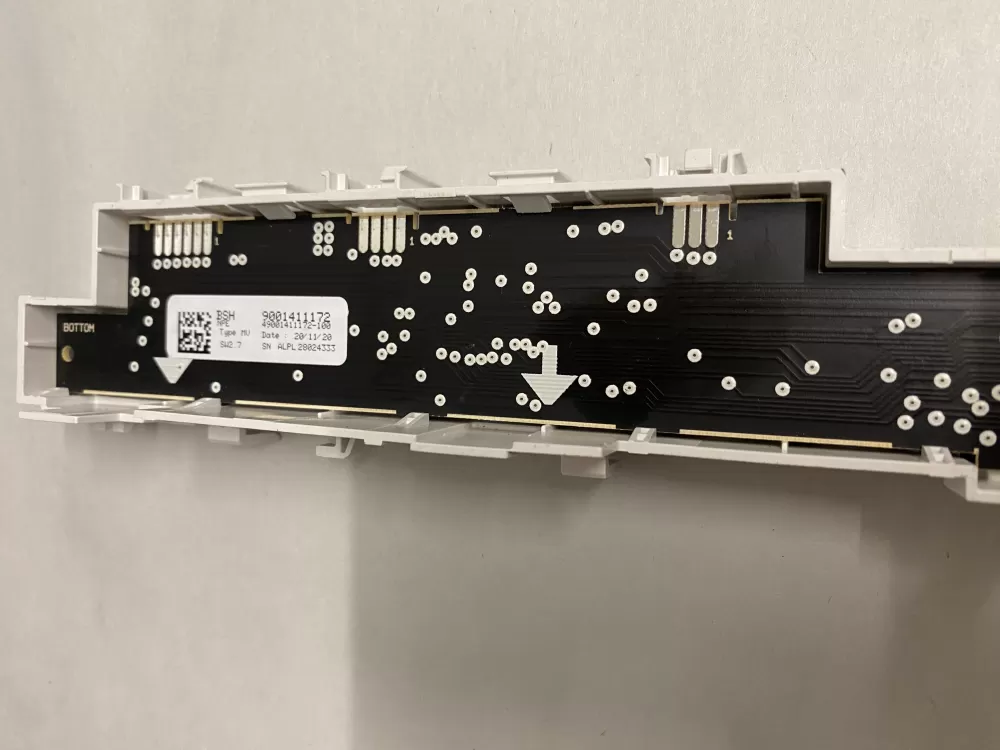 Bosch 9001411172 Dishwasher UI Display Control Board AZ216266 | BK1716