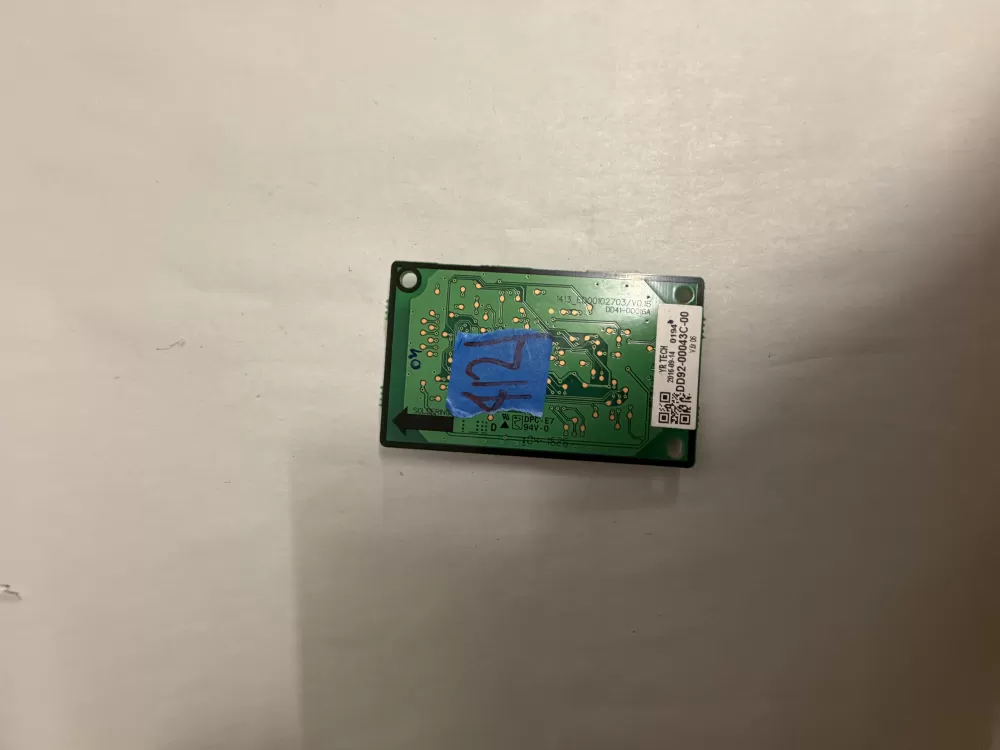 Samsung DD92 00043C 00 Dishwasher Control Board Module AZ217540 | KM412