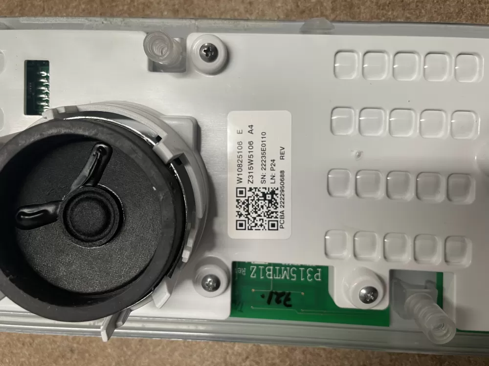 Maytag W10754966 W10825106 Washer Control Board Panel AZ14134 | KMV41