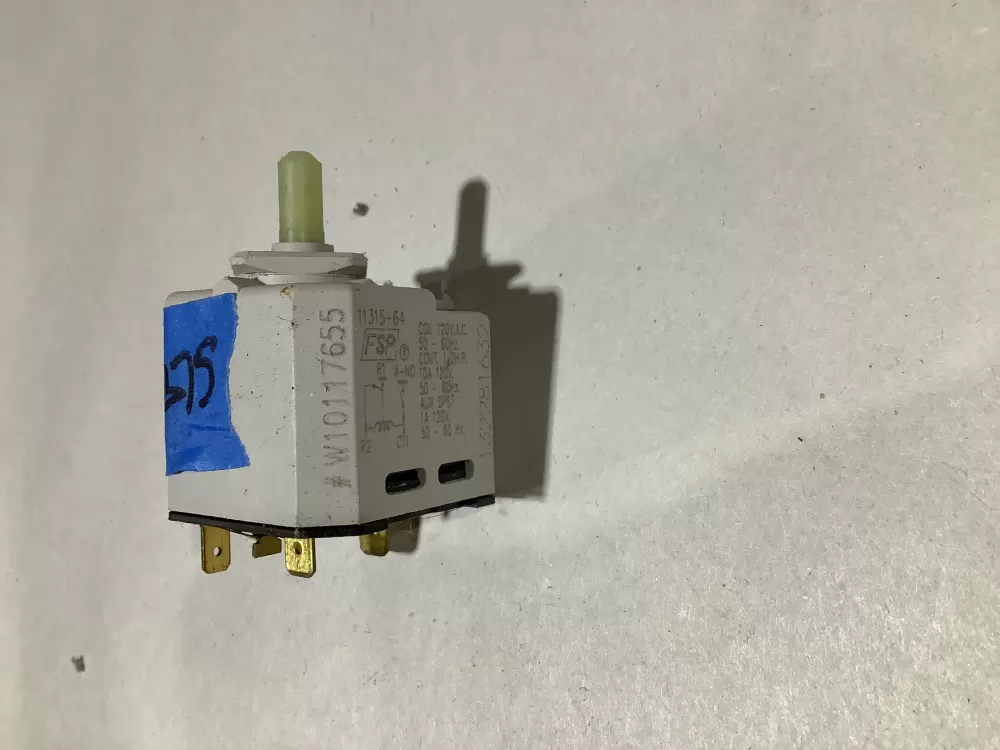 Whirlpool W10117655 Dryer Crosley Control Board Start Switch AZ102954 | Sl83