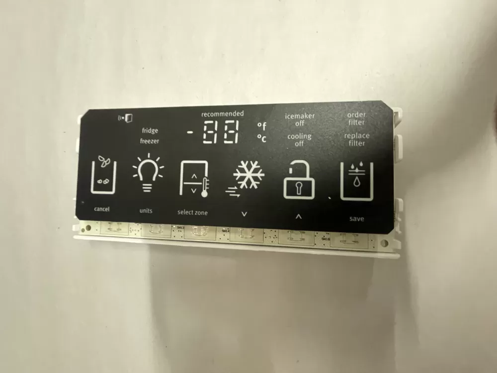 Maytag W10337912 WPW10337912 PS11753141 Refrigerator Control Board Panel