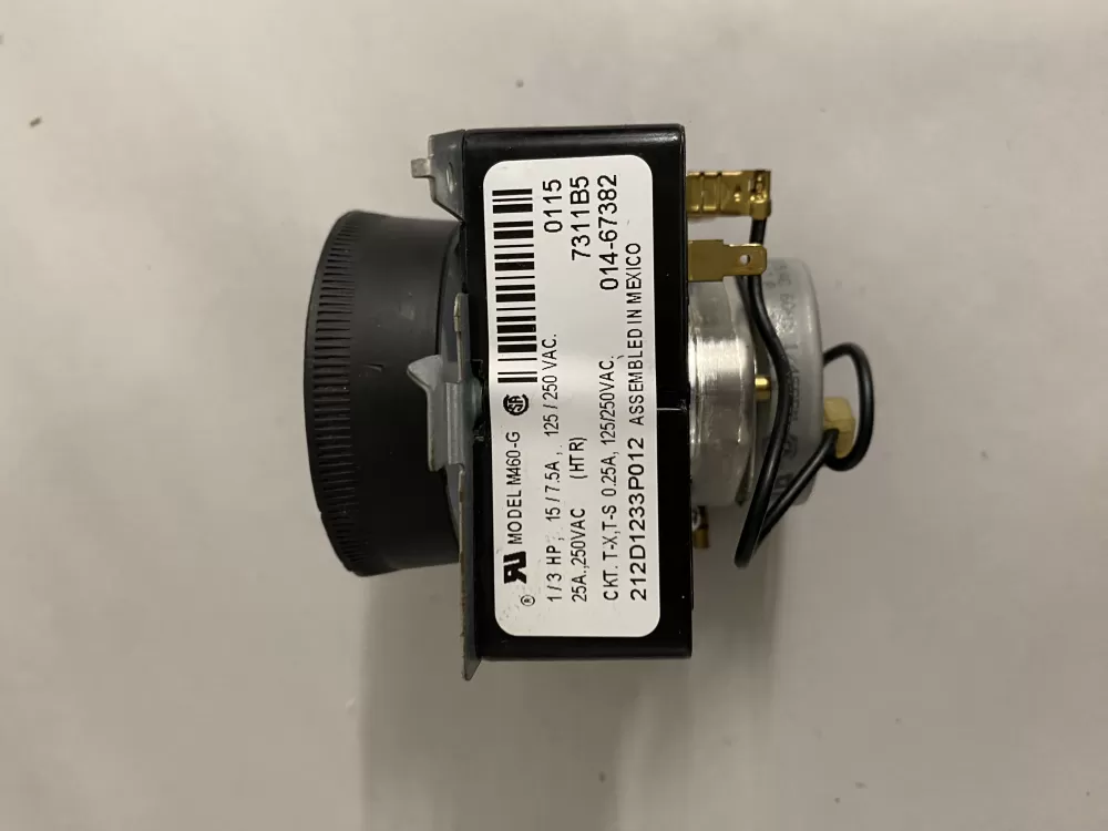 GE 212D1233P012 WE4M364 Dryer Timer