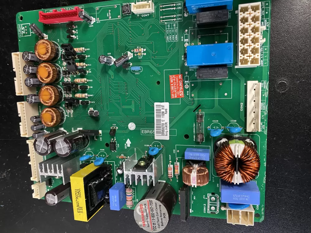 LG  Kenmore EBR65002702 EBR65002703 PS3534006 Refrigerator Control Board
