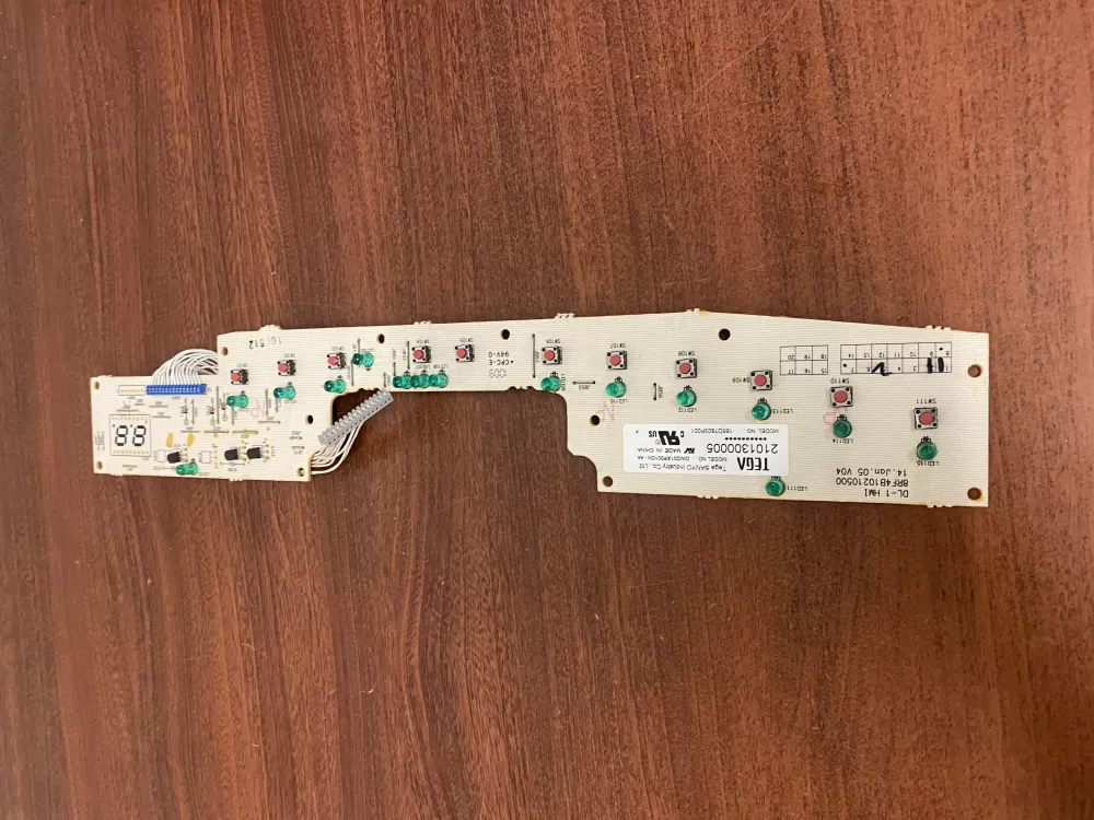 GE 165D7803P001 Dishwasher Control Board