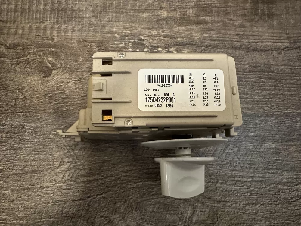 GE 175D4232P001 WH12X10196 AP3190897 947871 AH269928 EA269928 PS269928 Washer Timer