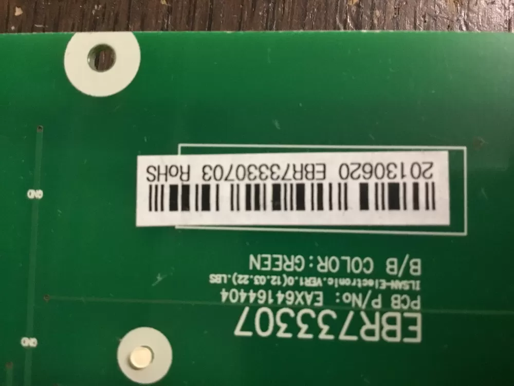 LG Kenmore EBR73330703 Refrigerator Control Board Dispenser AZ14770 | NR557