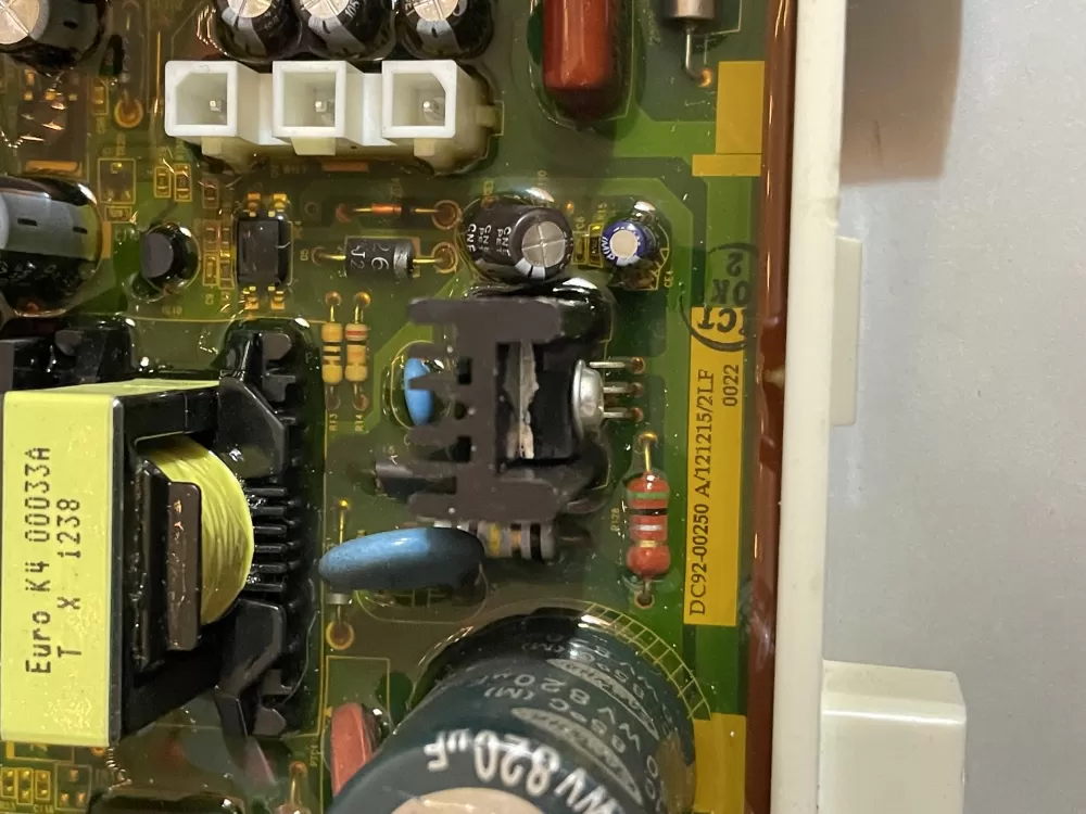 Samsung DC92-00250A DC92-00250 Washer Control Board AZ194326 | KMV175